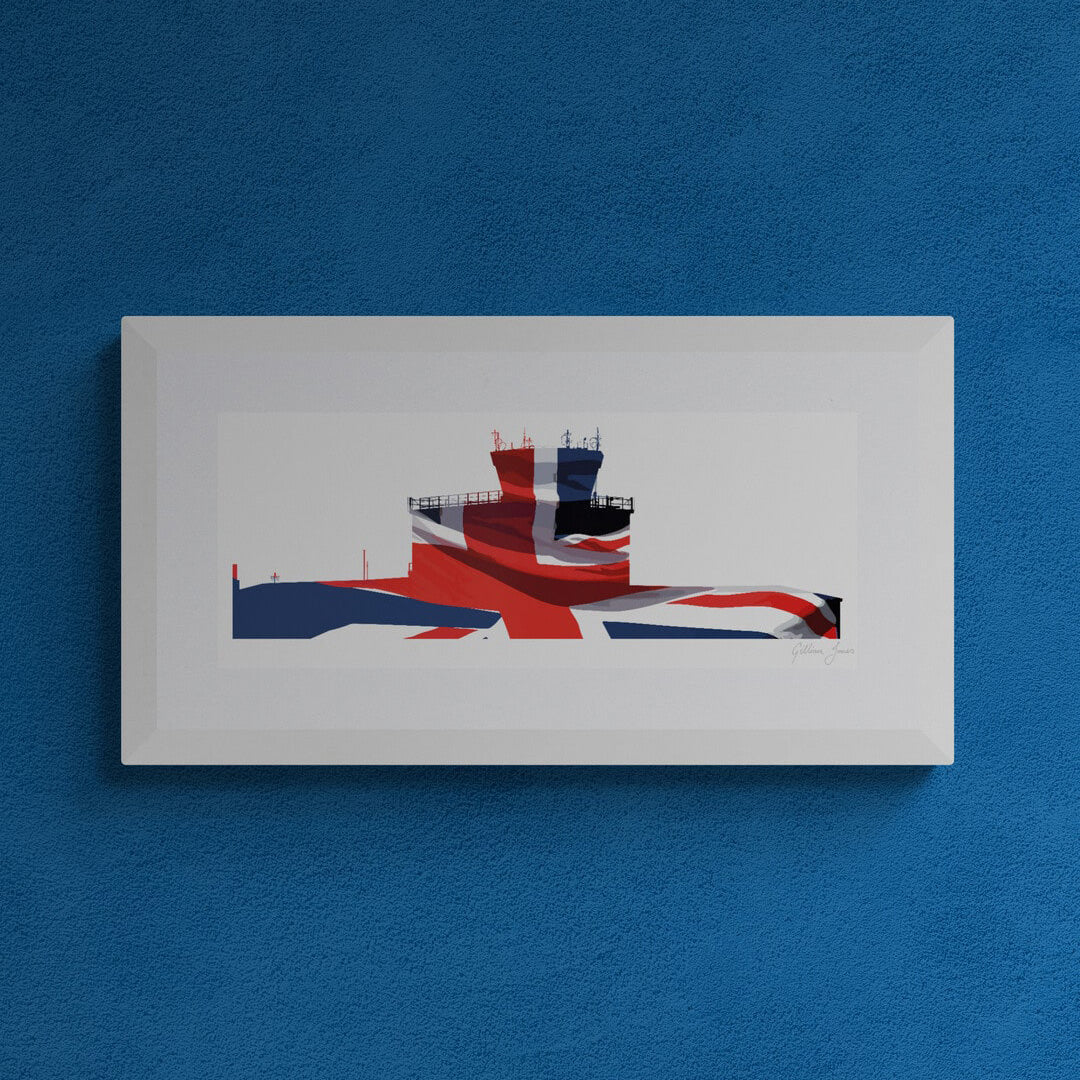 RNAS Yeovilton Tower Union Flag Print