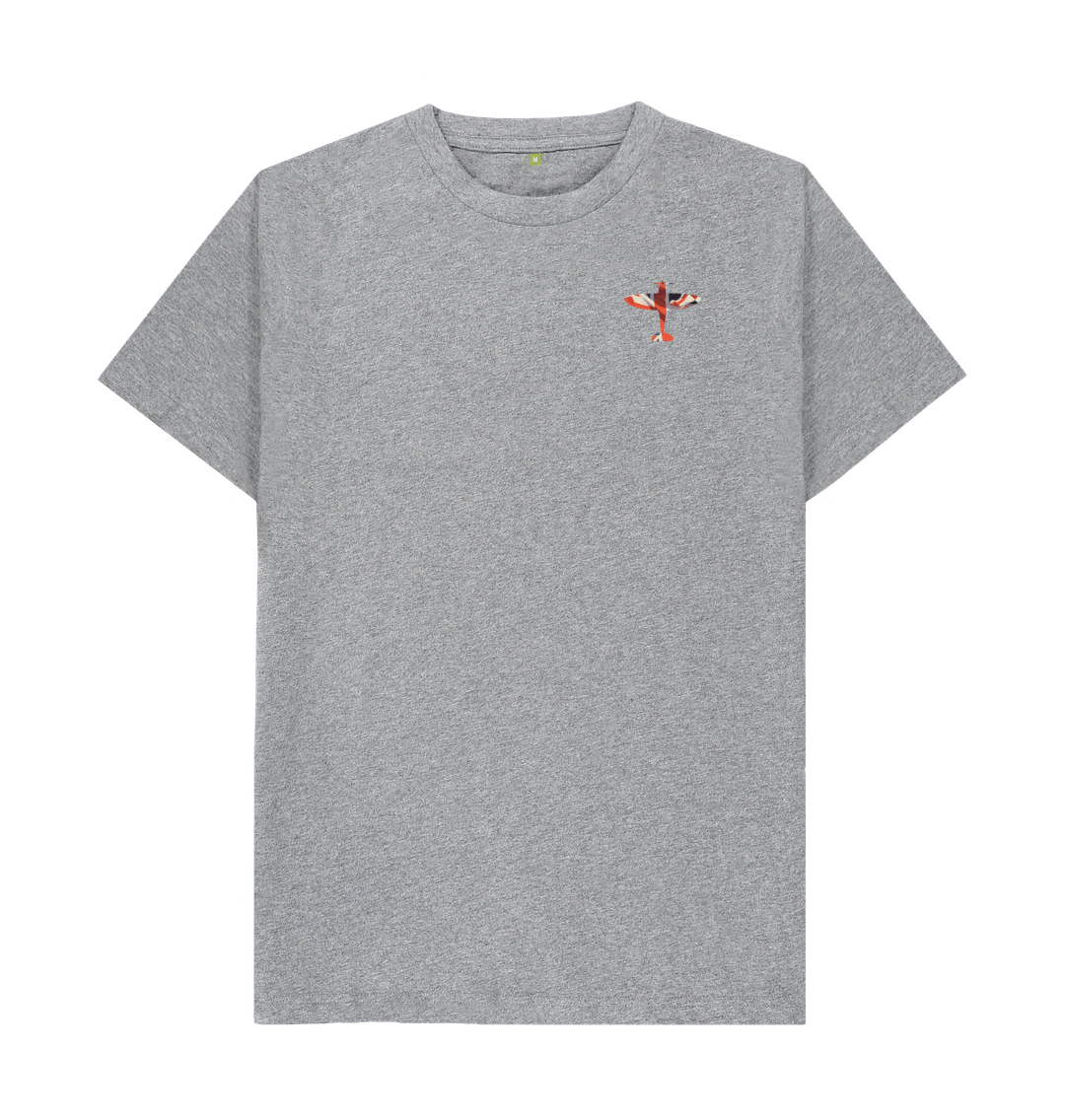 Athletic Grey Vintage Union Flag Spitfire T-Shirt