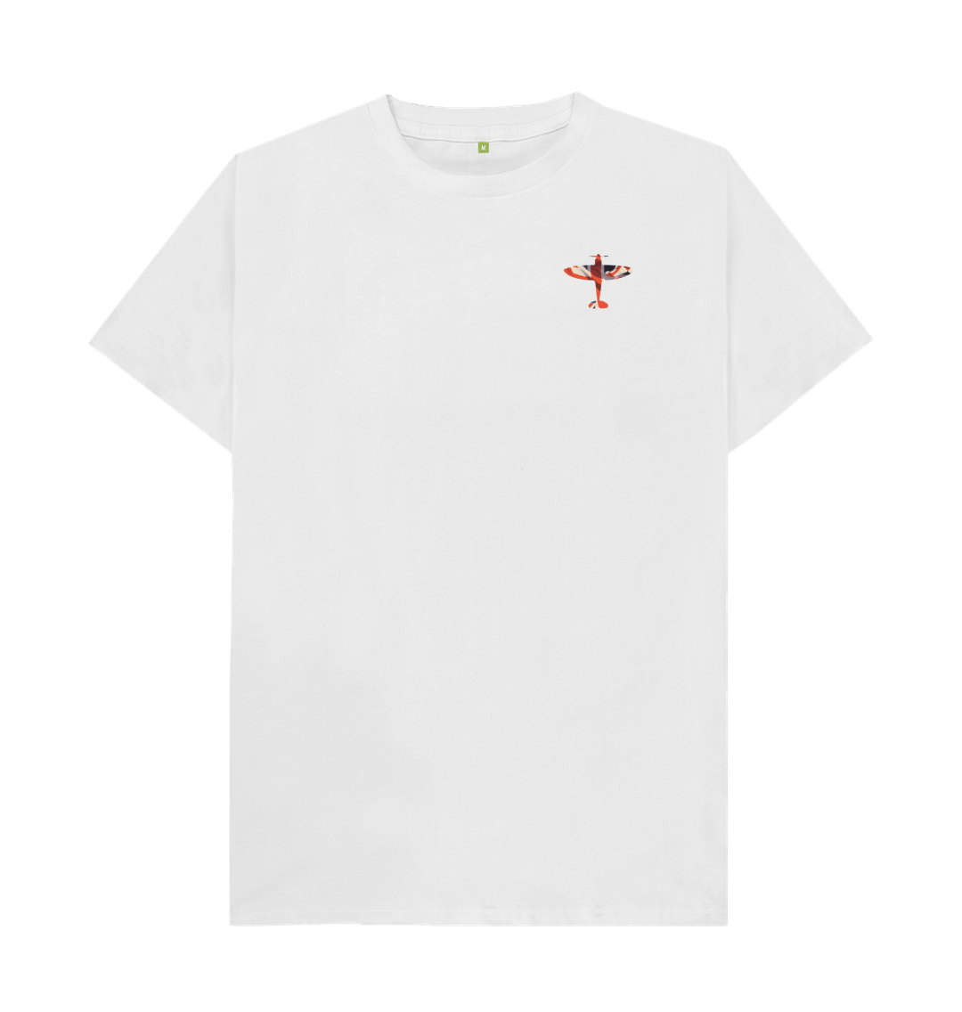 White Vintage Union Flag Spitfire T-Shirt