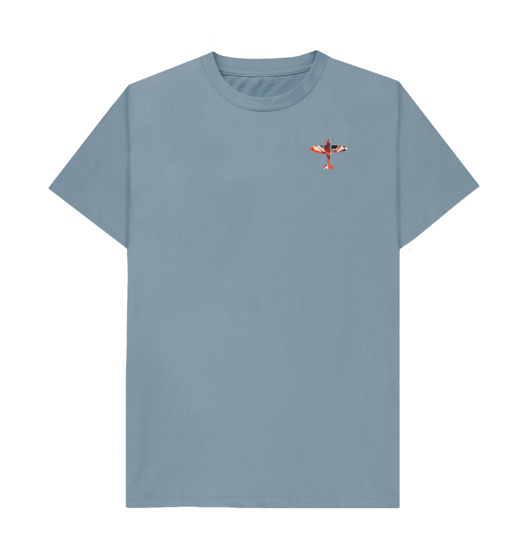 Stone Blue Vintage Union Flag Spitfire T-Shirt