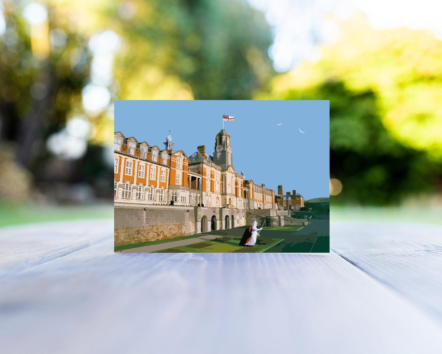 Britannia Royal Naval College Greeting Card