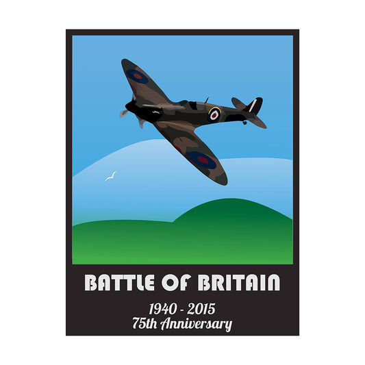 Battle of Britain Retro Print