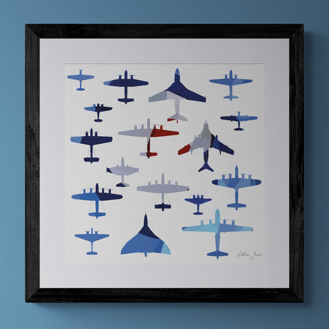 The Aircraft of Bomber Command Print