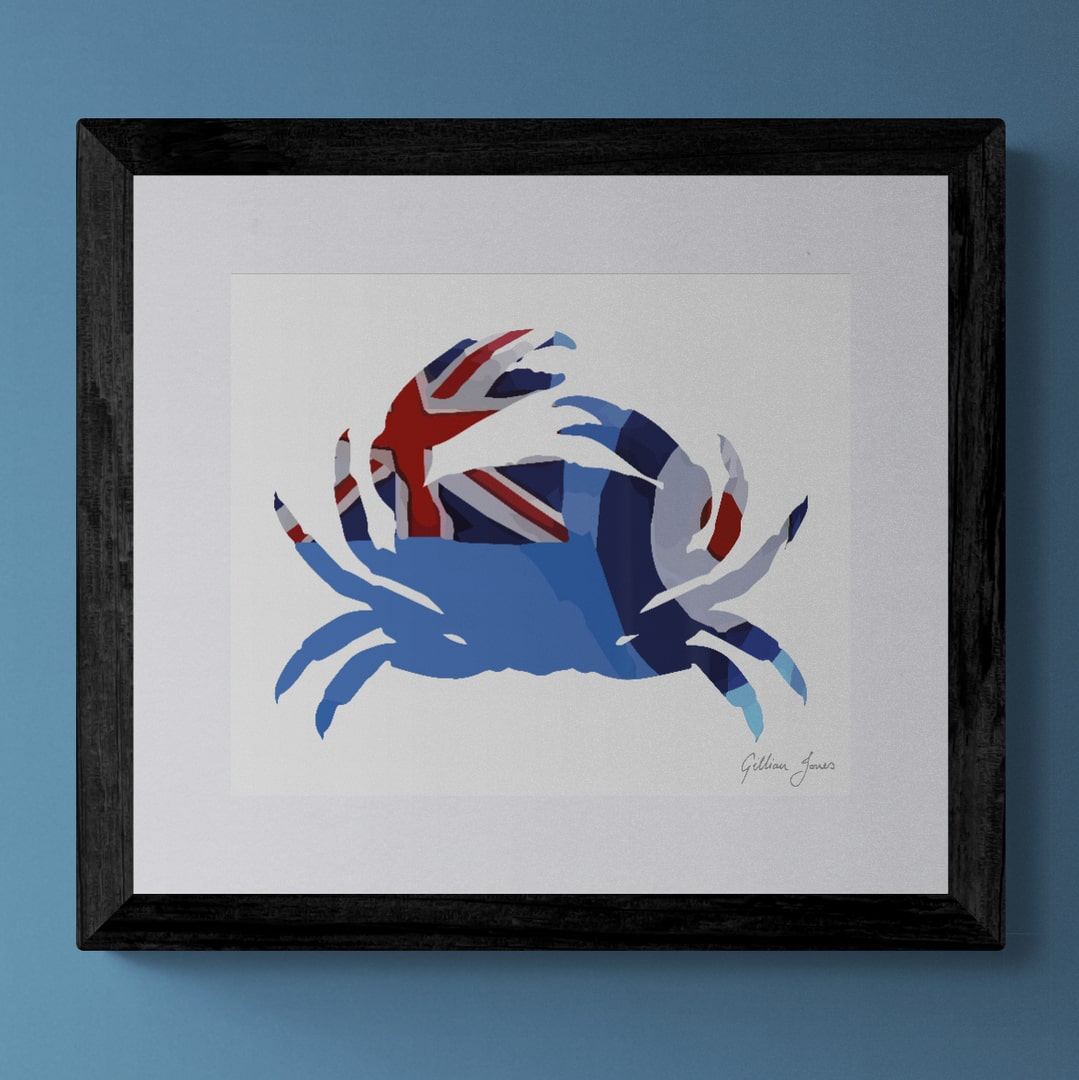 Crab RAF Ensign Limited Edition Print