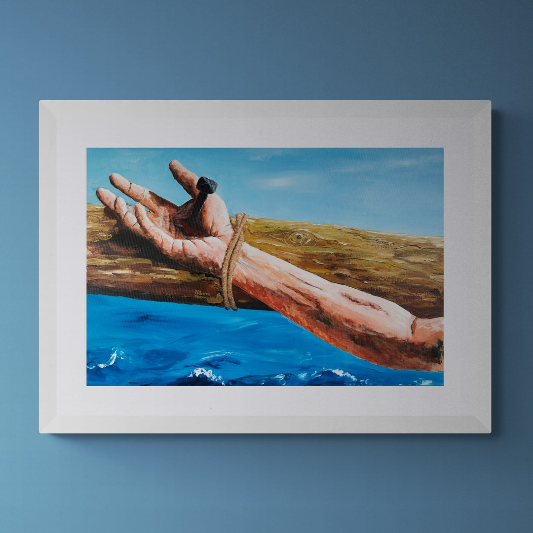 "Crucifixion" fine art print