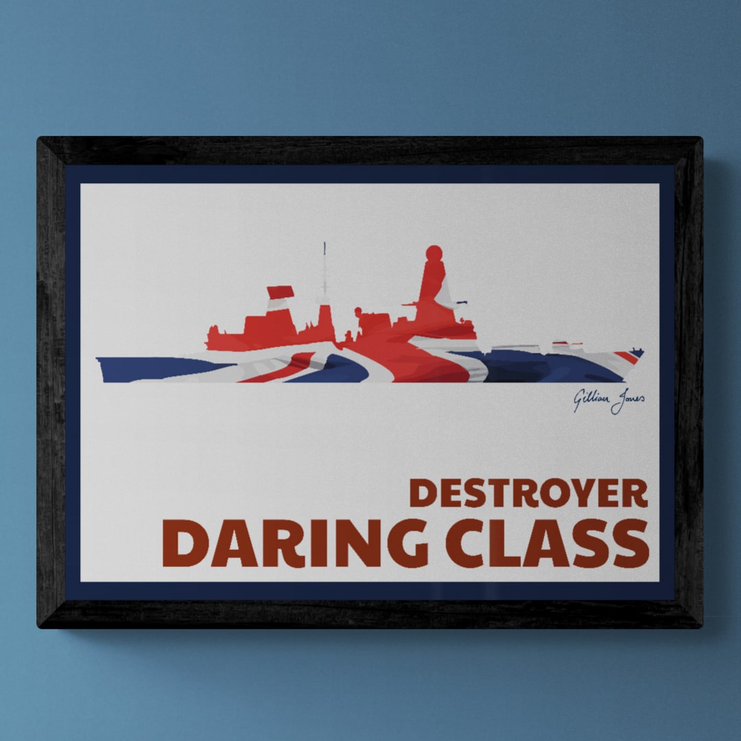 Daring Class Destroyer Poster
