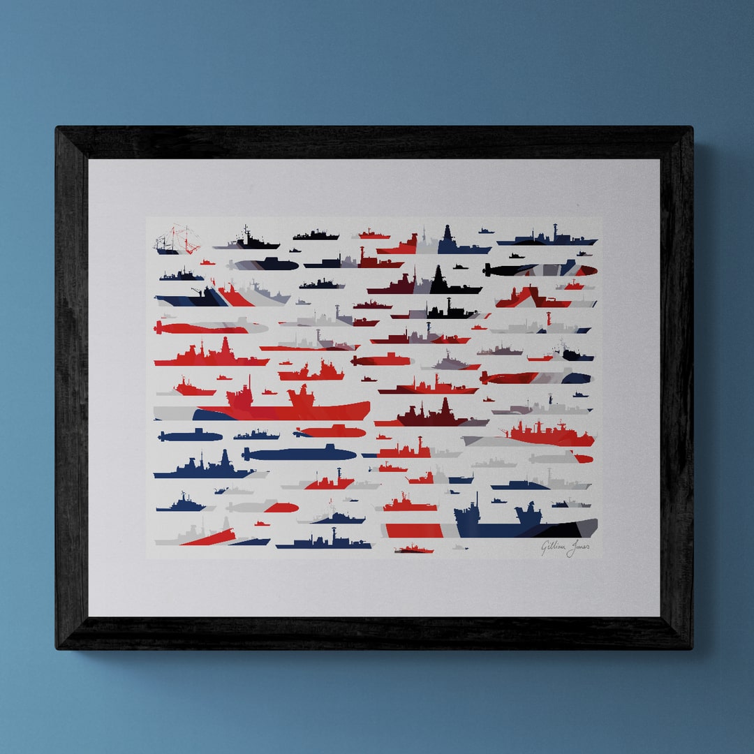 Fleet 2020 Union Flag Limited Edition Print