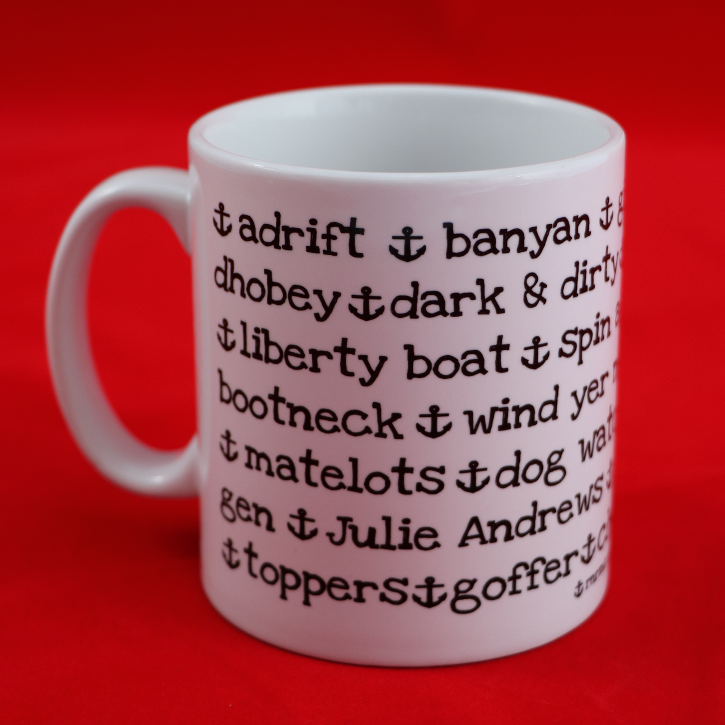 Royal Navy and Royal Marines Charity Jackspeak Mug