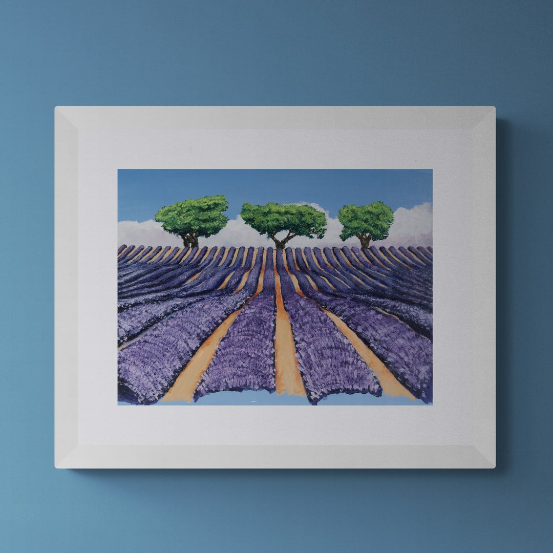 "Lavender fields" fine art print