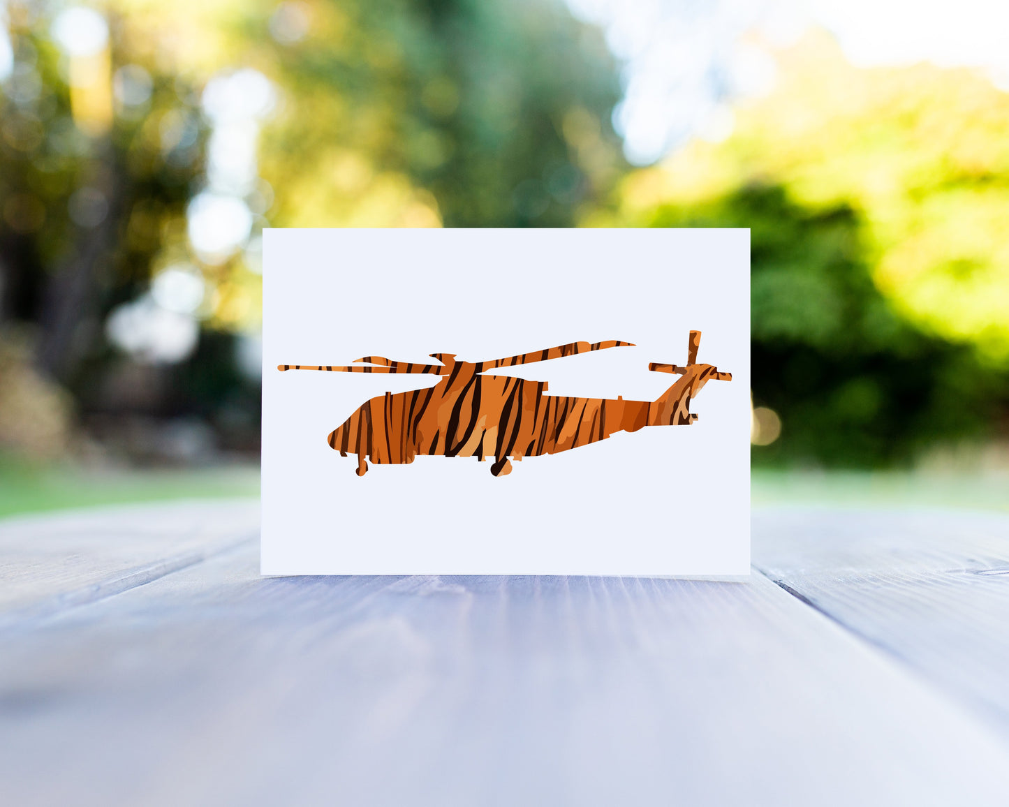 Merlin Mk2 Flying Tiger Greeting Card