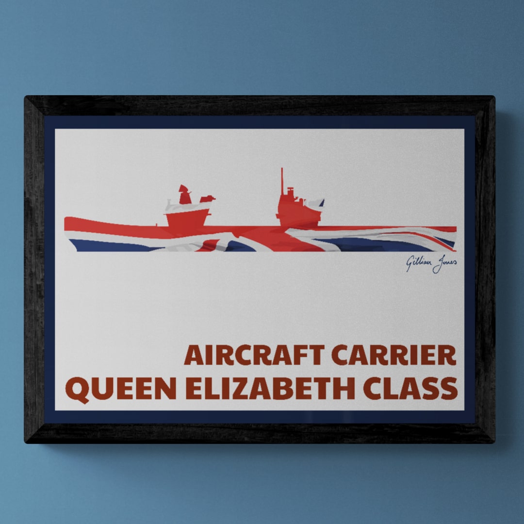 Queen Elizabeth Class Poster