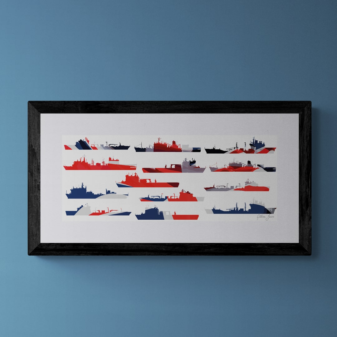 RFA Fleet 2020 Union Flag Print