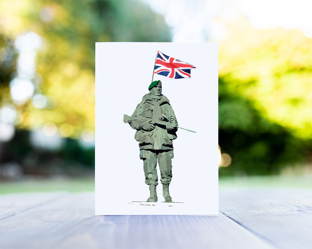 Royal Marine Greeting Card