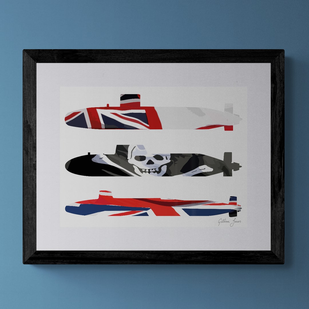 Submarine Trio Print