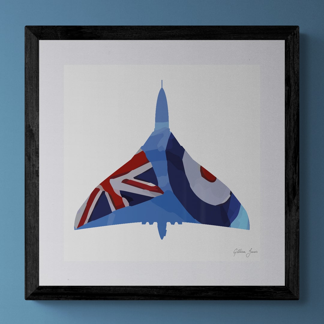 Vulcan Limited Edition Ensign Print