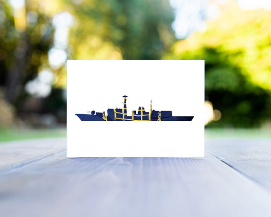 HMS Westminster Greeting Card