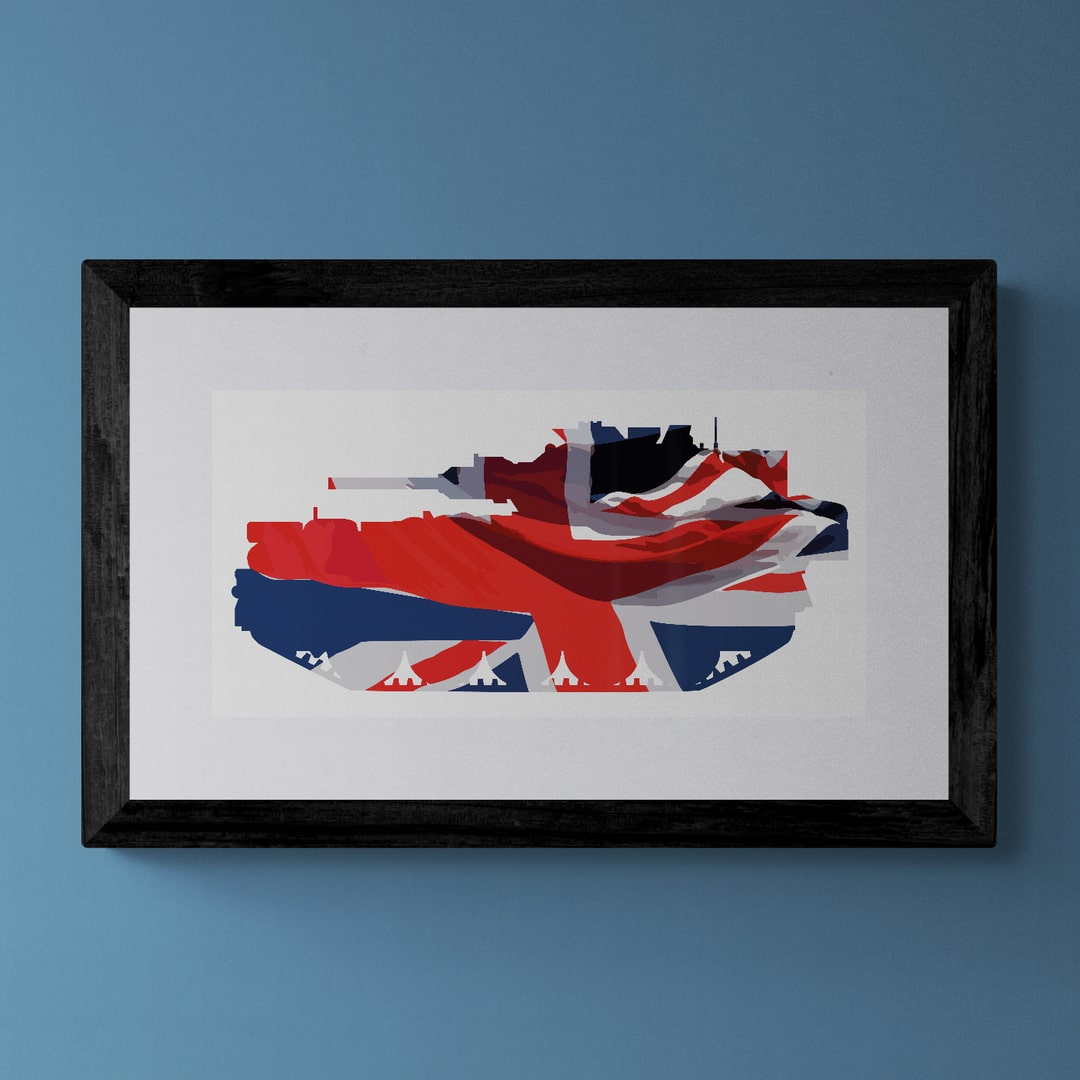 Scorpion FV101 Union Flag Print